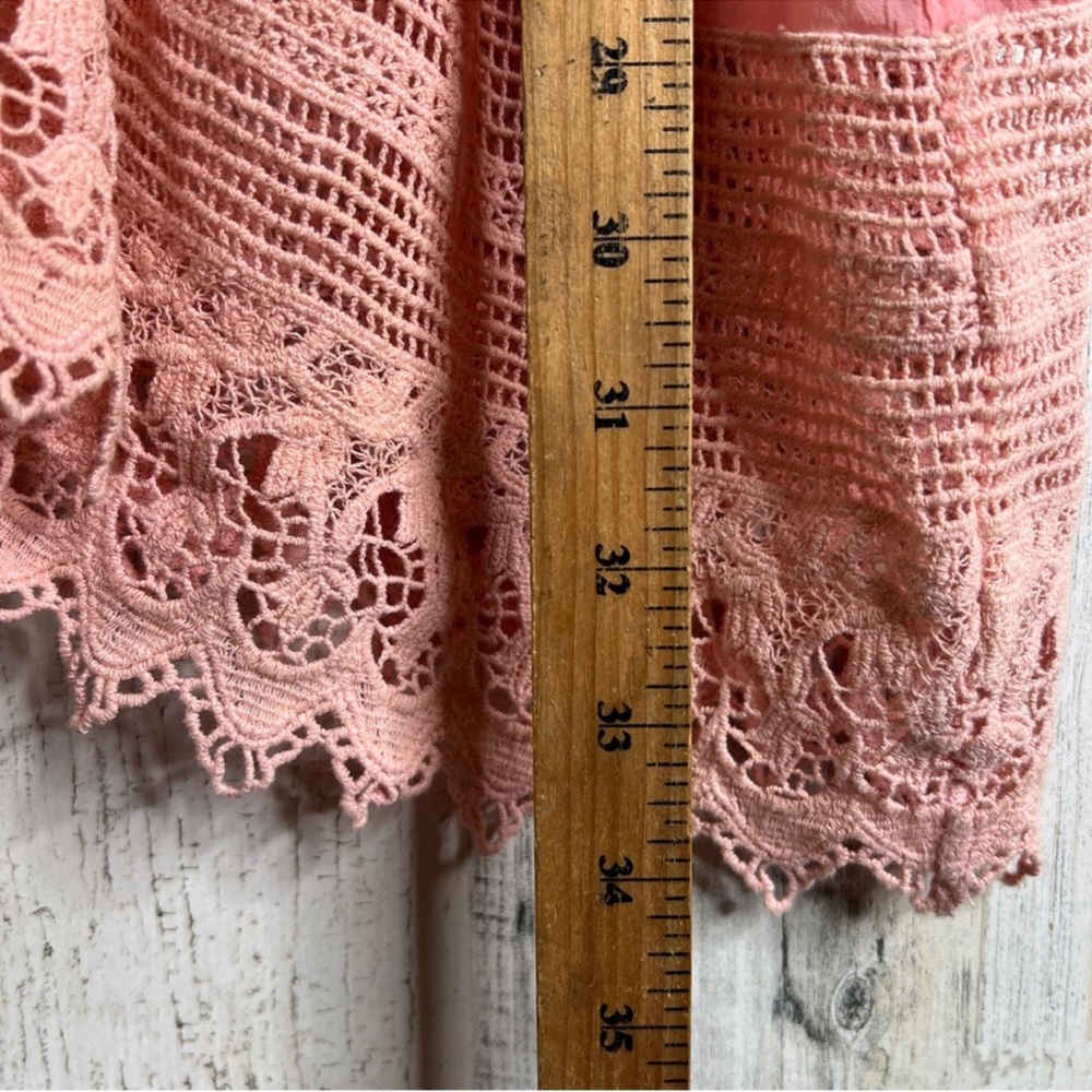 RARE Johnny Was Pink Bell Sleeve Tunic w Asymmetrical Ruffles Size 1X
Blouse Top - Picture 11 of 11